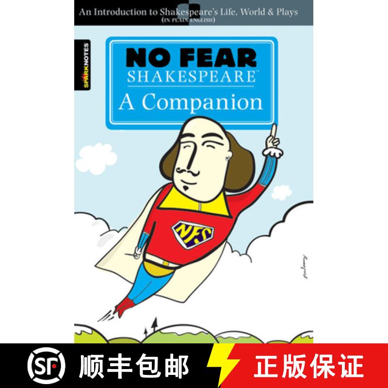 【2-3周达】莎士比亚传记 A Companion (No Fear Shakespeare) [9781411497467]