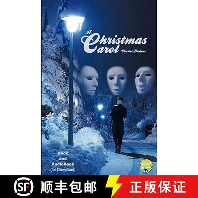 【3-4周达】A Christmas Carol - Paperback Plus Link for Audiobook Download [9781607961963]