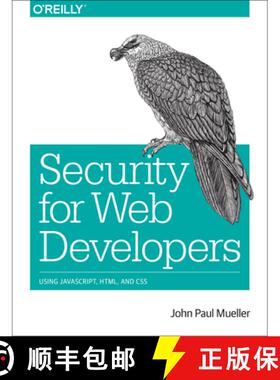 【3-4周达】Security for Web Developers: Using Javascript, Html, and CSS [9781491928646]