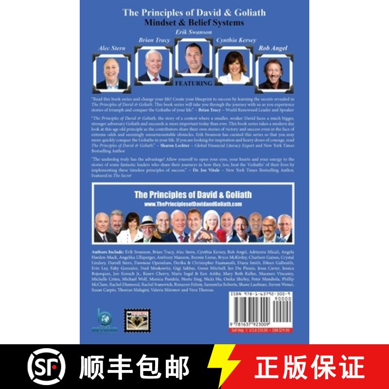 【3-4周达】The Principles of David and Goliath Volume 1: Mindset & Belief Systems [9781637923009]