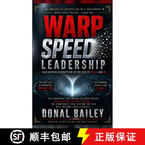 【3-4周达】精装 Warp Speed Leadership: Navigating Disruption in the Age of Tesla and AI [9798995644651]