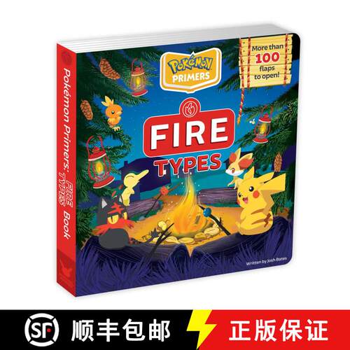 【3-4周达】Pokémon Primers: Fire Types Book [9781604382235]