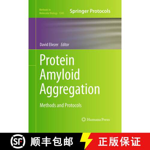 【3-4周达】Protein Amyloid Aggregation : Methods and Protocols (Softcover reprint of the original 1st... [9781493950058]