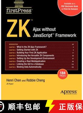 【3-4周达】ZK : Ajax without the Javascript Framework (1st ed.) (1st ed.) [9781590599013]