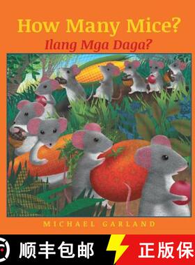 【3-4周达】How Many Mice? / Tagalog Edition: Babl Children's Books in Tagalog and English [9781683041962]