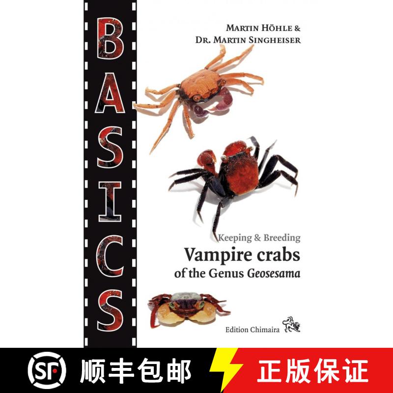 【3-4周达】Vampire Crabs of the Genus Geosesama [9783899730531]