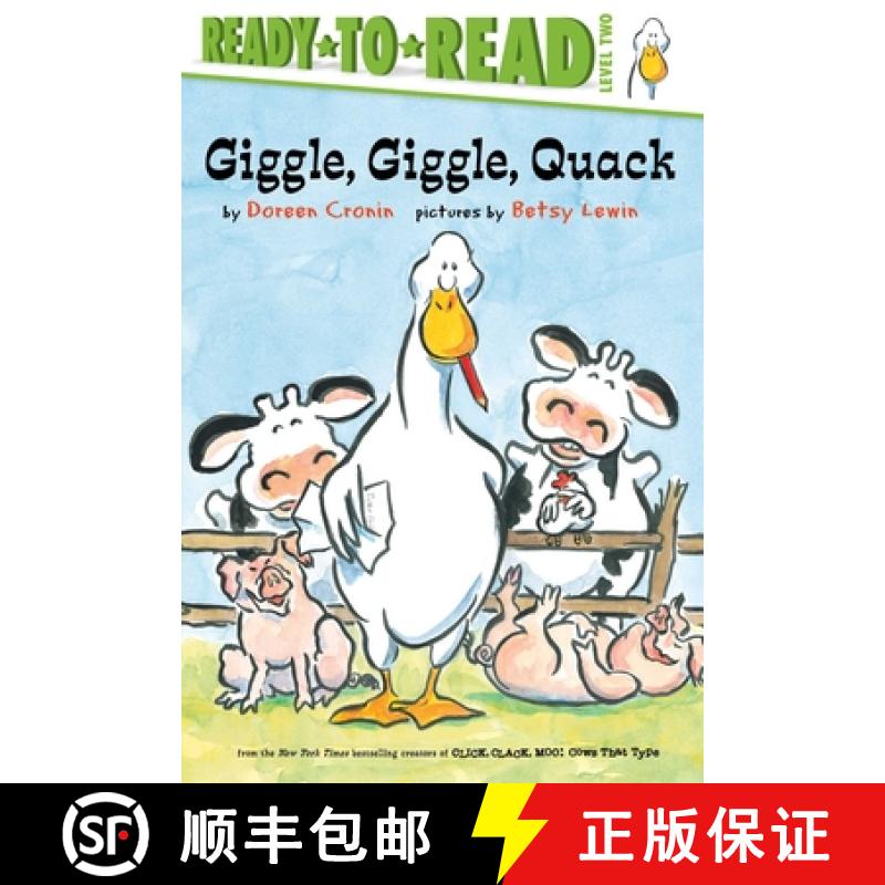 【3-4周达】Giggle, Giggle, Quack/Ready-To-Read Level 2 [9781481465441]
