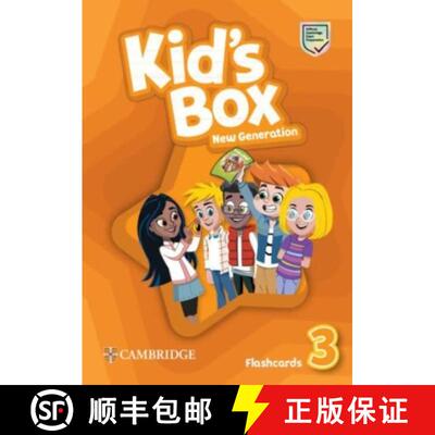 【3-4周达】Kid's Box New Generation Level 3 Flashcards British English [9781108815864]