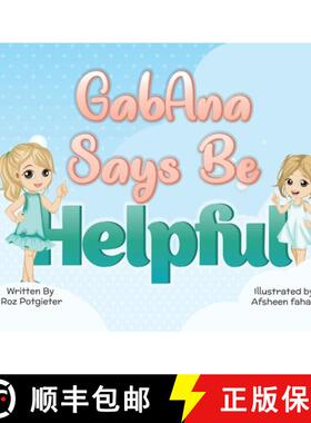 【3-4周达】GabAna says be Helpful [9780648889717]