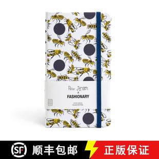 Polka Bee Peter Notebook 4周达 9789887710936 Jensen Ruled Fashionary