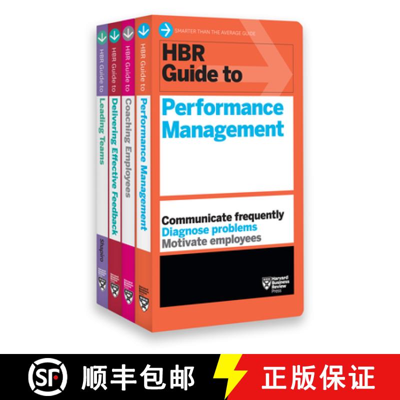 【3-4周达】HBR Guides to Performance Management Collection (4 Books) (HBR Guide Series) [9781633694217]