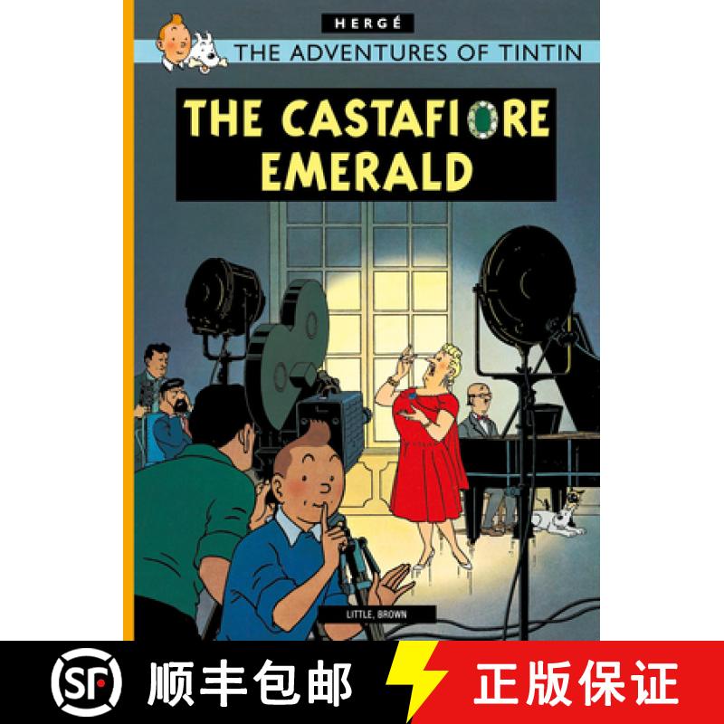 【3-4周达】Adventures of Tintin: The Castafiore Emerald [9780316358422]