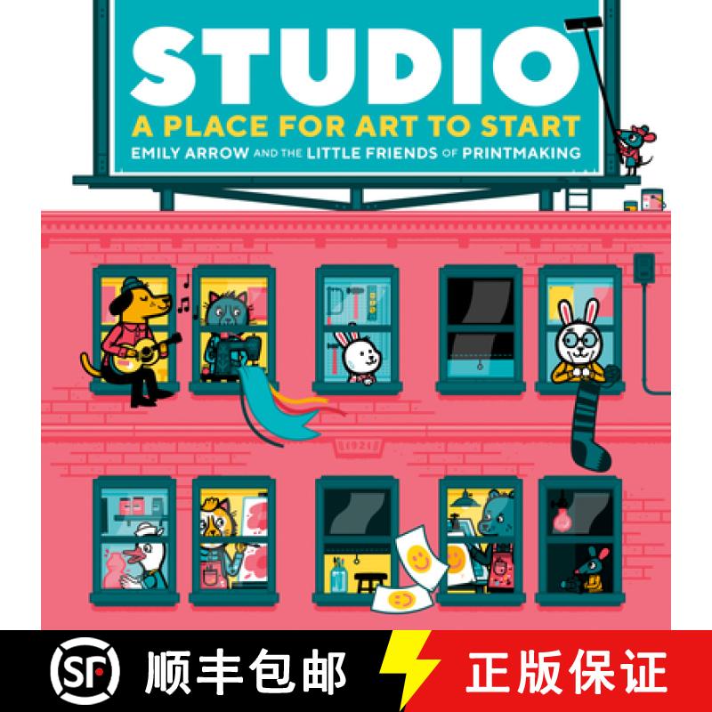 【3-4周达】Studio: A Place for Art to Start [9780735264854]