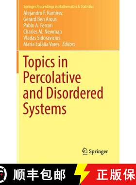 【3-4周达】Topics in Percolative and Disordered Systems [9781493903382]