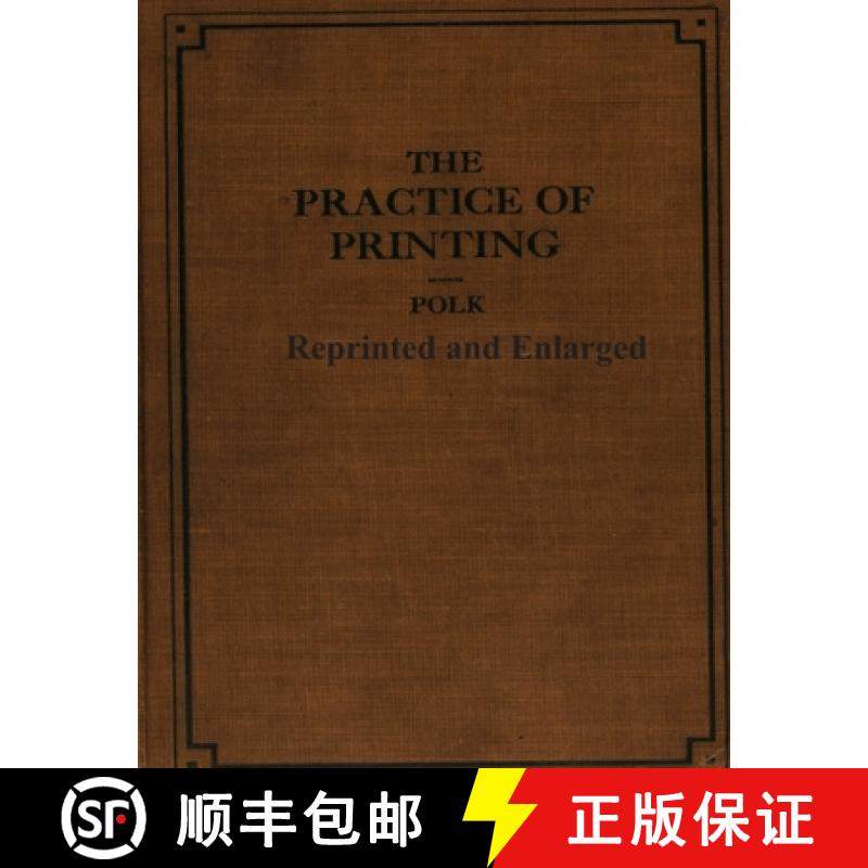 【3-4周达】The Practice of Printing Reprinted and Enlarged [9781954285583]