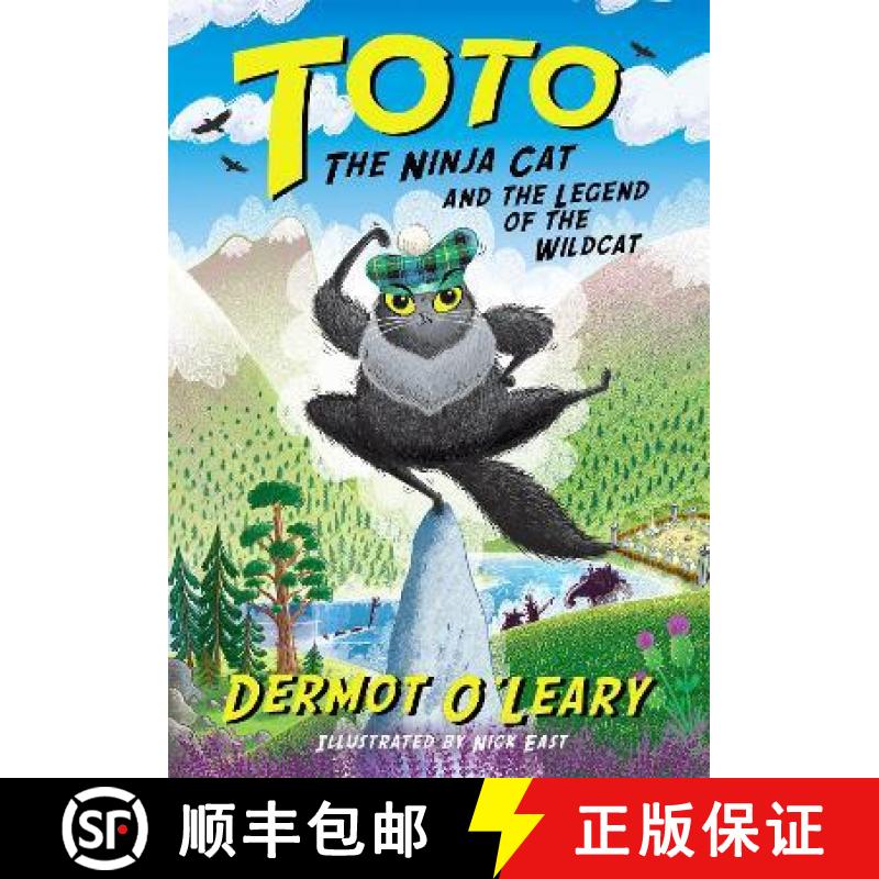 【3-4周达】Toto the Ninja Cat and the Legend of the Wildcat: Book 5 [9781444961676]