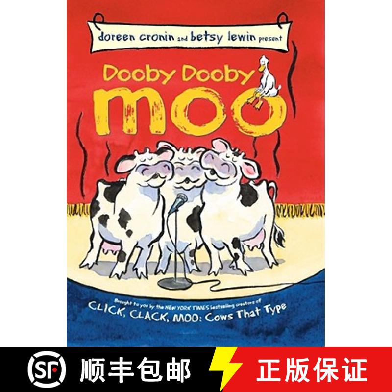 【3-4周达】Dooby Dooby Moo [9780689845079]