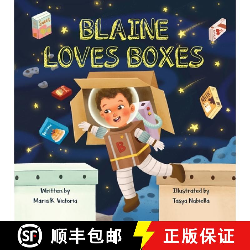 【2-3周达】Blaine Loves Boxes [9781737870500]