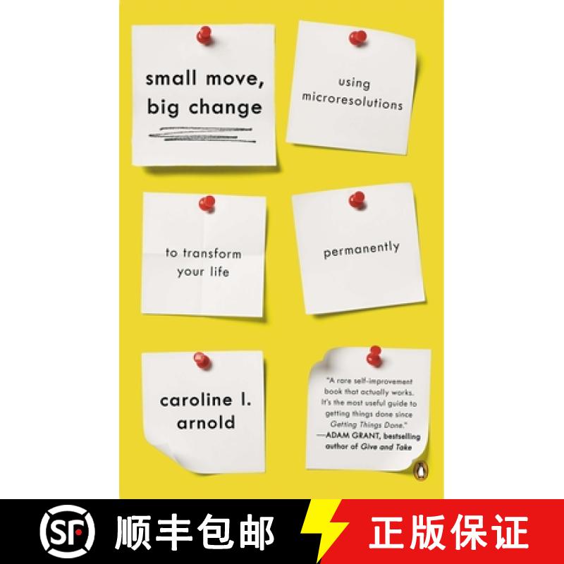 【3-4周达】Small Move, Big Change: Using Microresolutions to Transform Your Life Permanently [9780143126164]