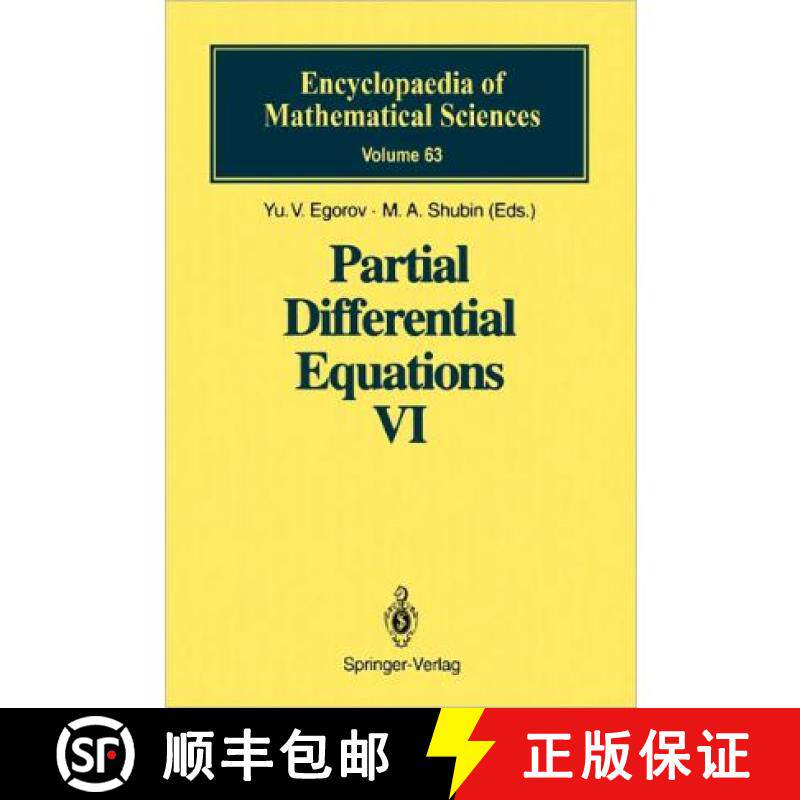 【3-4周达】Partial Differential Equations VI : Elliptic and Parabolic Operators [9783642081170]