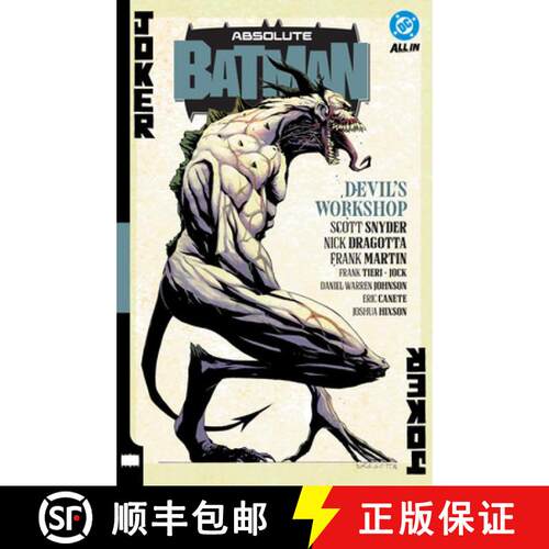 【3-4周达】精装 Absolute Batman Vol. 3: Devil's Workshop [9781799508908]