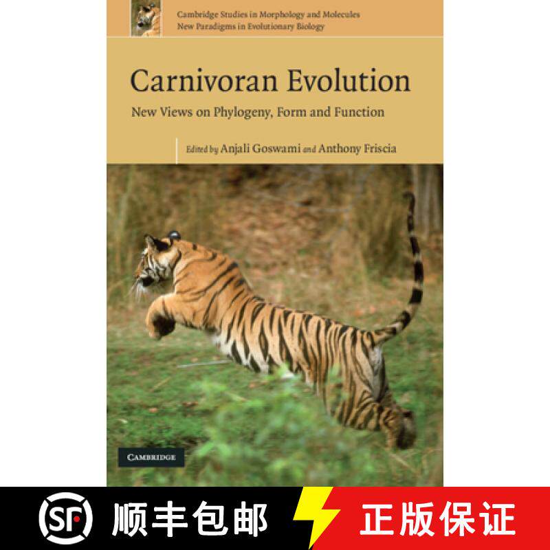 【3-4周达】Carnivoran Evolution: New Views on Phylogeny, Form and Function - Carnivoran Evolution: Ne... [9780521515290]