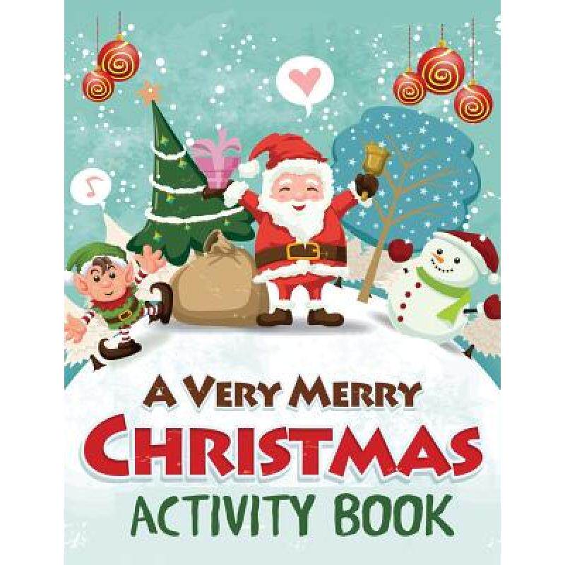 预订 a very merry christmas activity book. [9781949651317]
