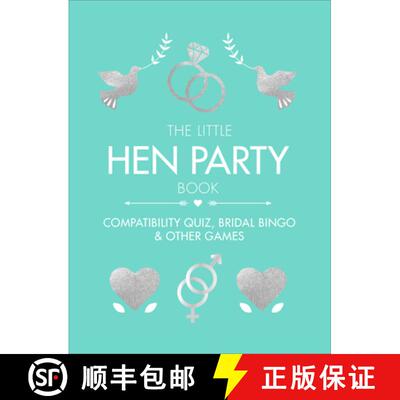 【3-4周达】精装 The Little Hen Party Book : Compatibility quiz, bridal bingo & other games to play [9781529106435]