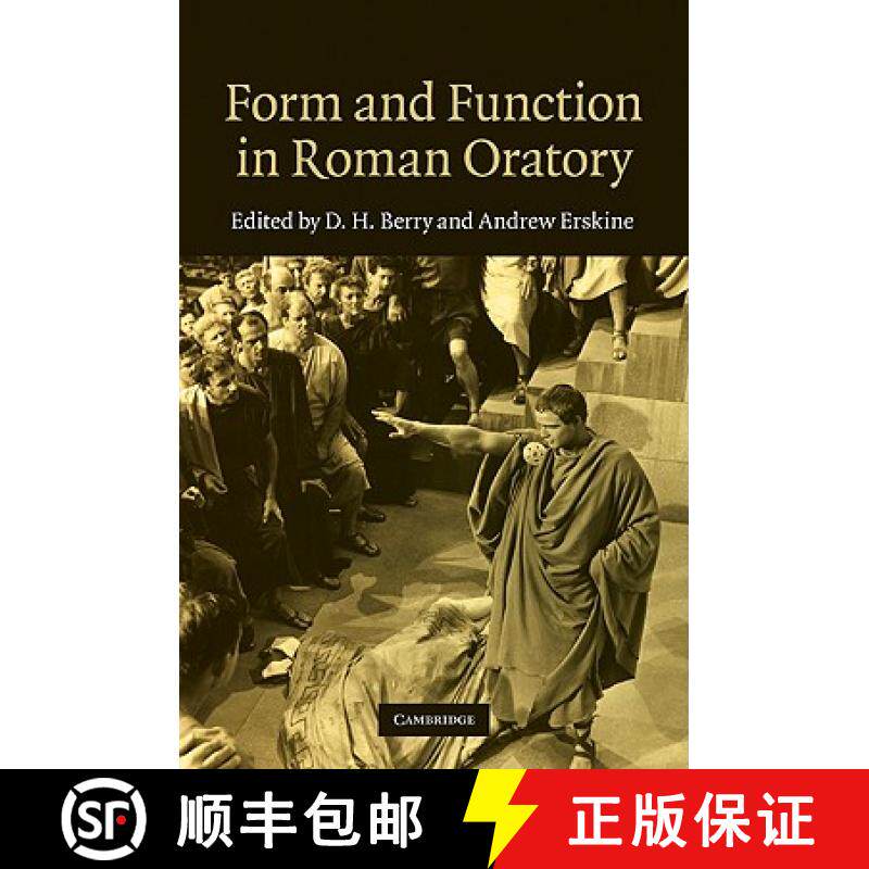 【3-4周达】Form and Function in Roman Oratory [9780521768955]