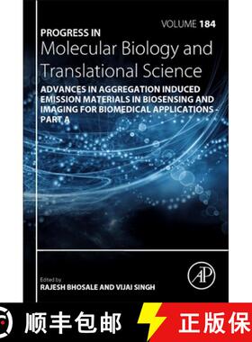 【3-4周达】Advances in Aggregation Induced Emission Materials in Biosensing and Imaging for Biomedica... [9780323907392]