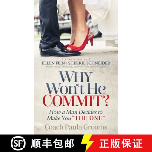 【3-4周达】Why Won't He Commit? : How a Man Decides to Make You The One [9781683508014]