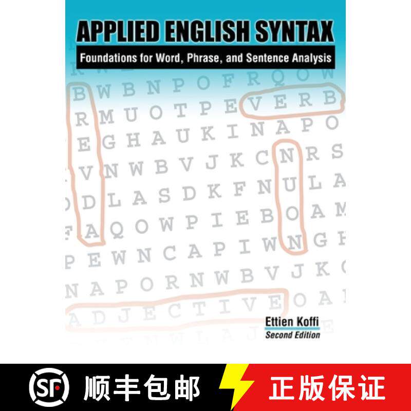 【3-4周达】Applied English Syntax: Foundations for Word, Phrase, and Sentence Analysis [9781465244499]