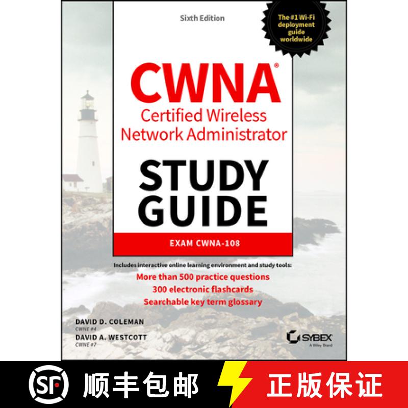 【3-4周达】Cwna: Certified Wireless Network Administrator Study Guide - Exam Cwna-Tbd, 6Th Edition [W... [9781119734505]