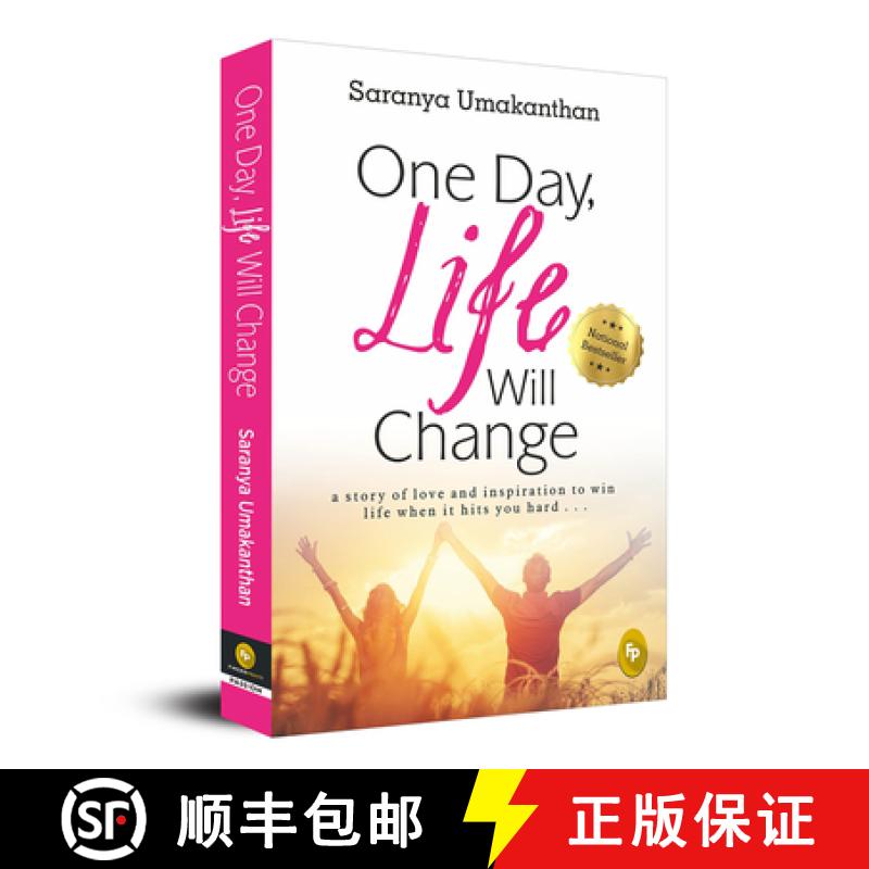 【2-3周达】One Day, Life Will Change: A Story of Love and Inspiration to Win Life When It Hits You Ha... [9789389717846]