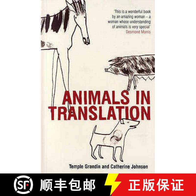 【3-4周达】Animals in Translation: The Woman Who Thinks Like a Cow [9780747566694]