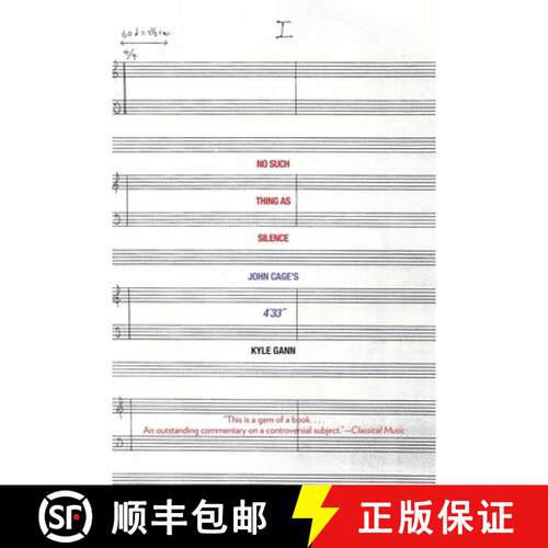 【3-4周达】No Such Thing as Silence: John Cage's 4'33 [9780300171297]
