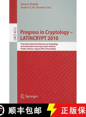 【3-4周达】Progress in Cryptology - LATINCRYPT 2010: First International Conference on Cryptology and... [9783642147111]