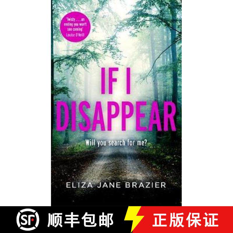 【3-4周达】If I Disappear: A gripping psychological thriller with a jaw-dropping twist [9781472134547]