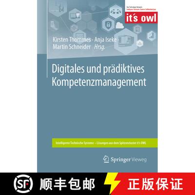 【3-4周达】Digitales und praediktives Kompetenzmanagement [9783662688373]