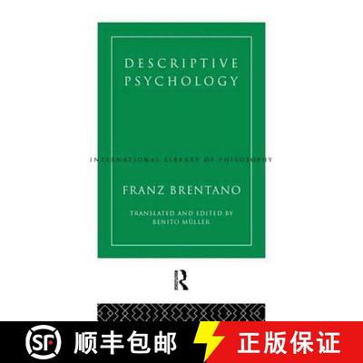 【3-4周达】DESCRIPTIVE PSYCHOLOGY - BRENTANO [9780415408011]