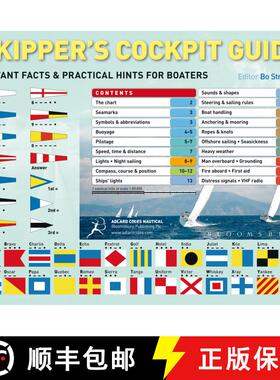 【3-4周达】Skipper's Cockpit Guide: Instant Facts and Practical Hints for Boaters [9780713687538]