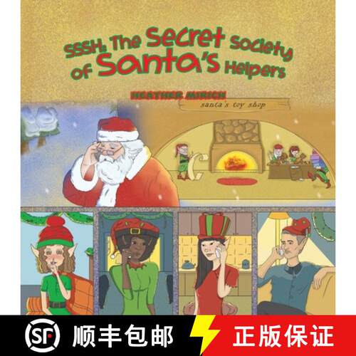【3-4周达】Sssh: The Secret Society of Santa's Helpers [9781643783086]