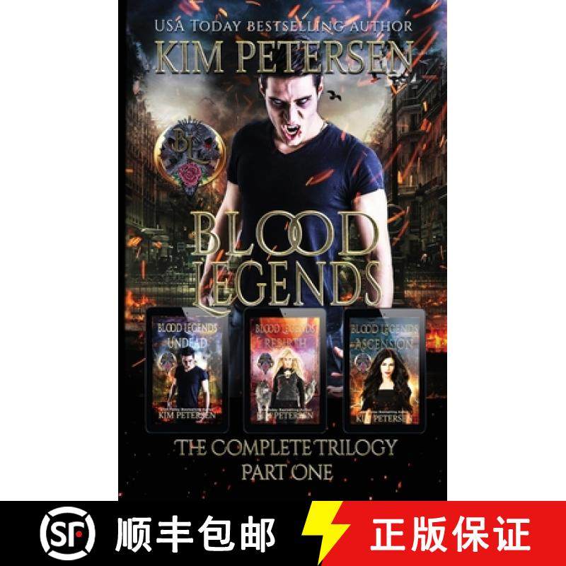 【3-4周达】Blood Legends: The Complete Trilogy Part One (A Dark Vampire Fantasy in Post-Apocalyptic W... [9780648930556]