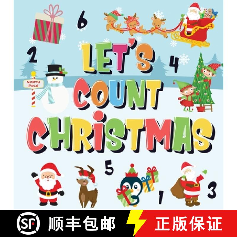 【3-4周达】Let's Count Christmas!: Can You Find & Count Santa, Rudolph the Red-Nosed Reindeer and the... [9781952772528]