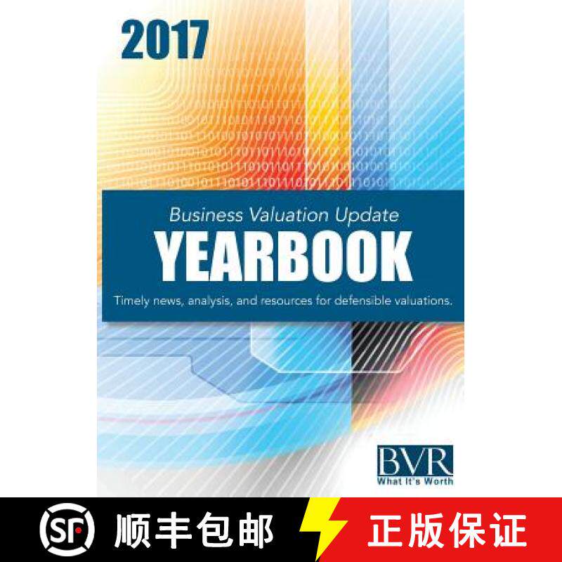 【3-4周达】Business Valuation Update Yearbook 2017 [9781621501053]