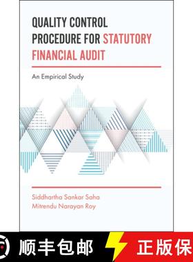 【3-4周达】Quality Control Procedure for Statutory Financial Audit: An Empirical Study [9781787142275]