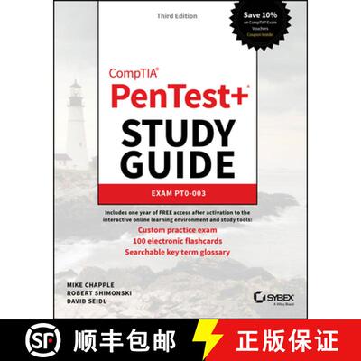 【3-4周达】CompTIA PenTest+ Study Guide: Exam PT0–003 Third E dition [9781394285006]