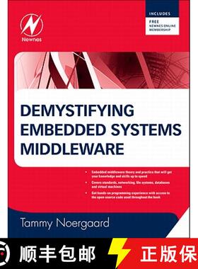 【3-4周达】Demystifying Embedded Systems Middleware [9780750684552]