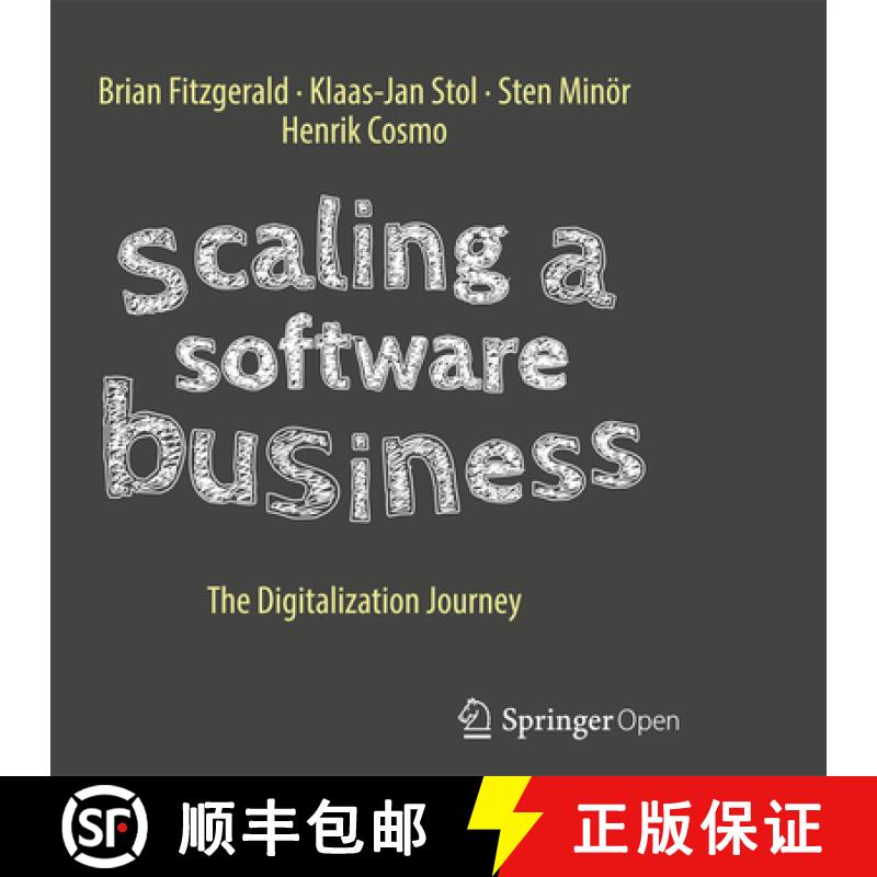 【3-4周达】Scaling a Software Business: The Digitalization Journey [9783319850665]