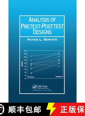 【3-4周达】Analysis of Pretest-Posttest Designs [9780367578985]